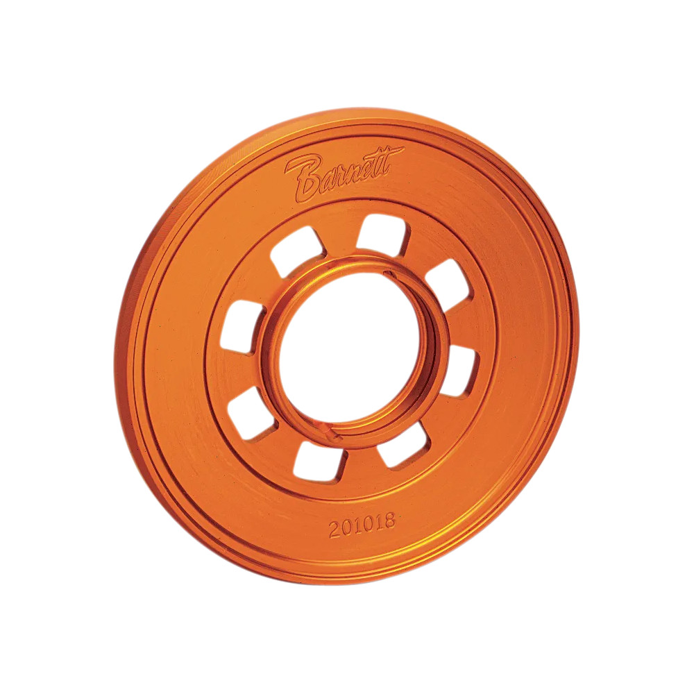 Billet Pressure Plate — Billet aluminum, Orange