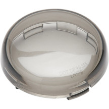 Replacement Lens for Deuce-Style Turn Signals — Smoke, Front/Rear