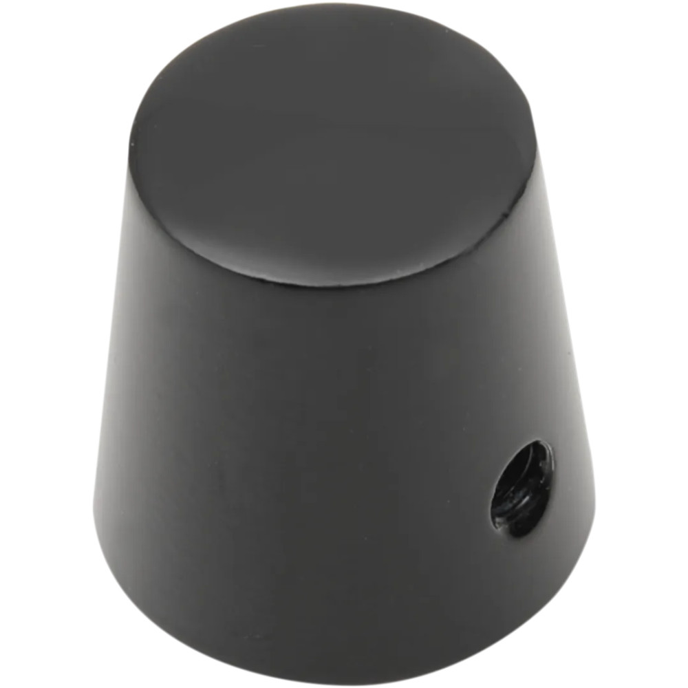 Shifter Shaft Cap — fits FL, FXD, FLHR, FLHX, FLTRX, FLTRU, FL Trike mid-control models, black gloss