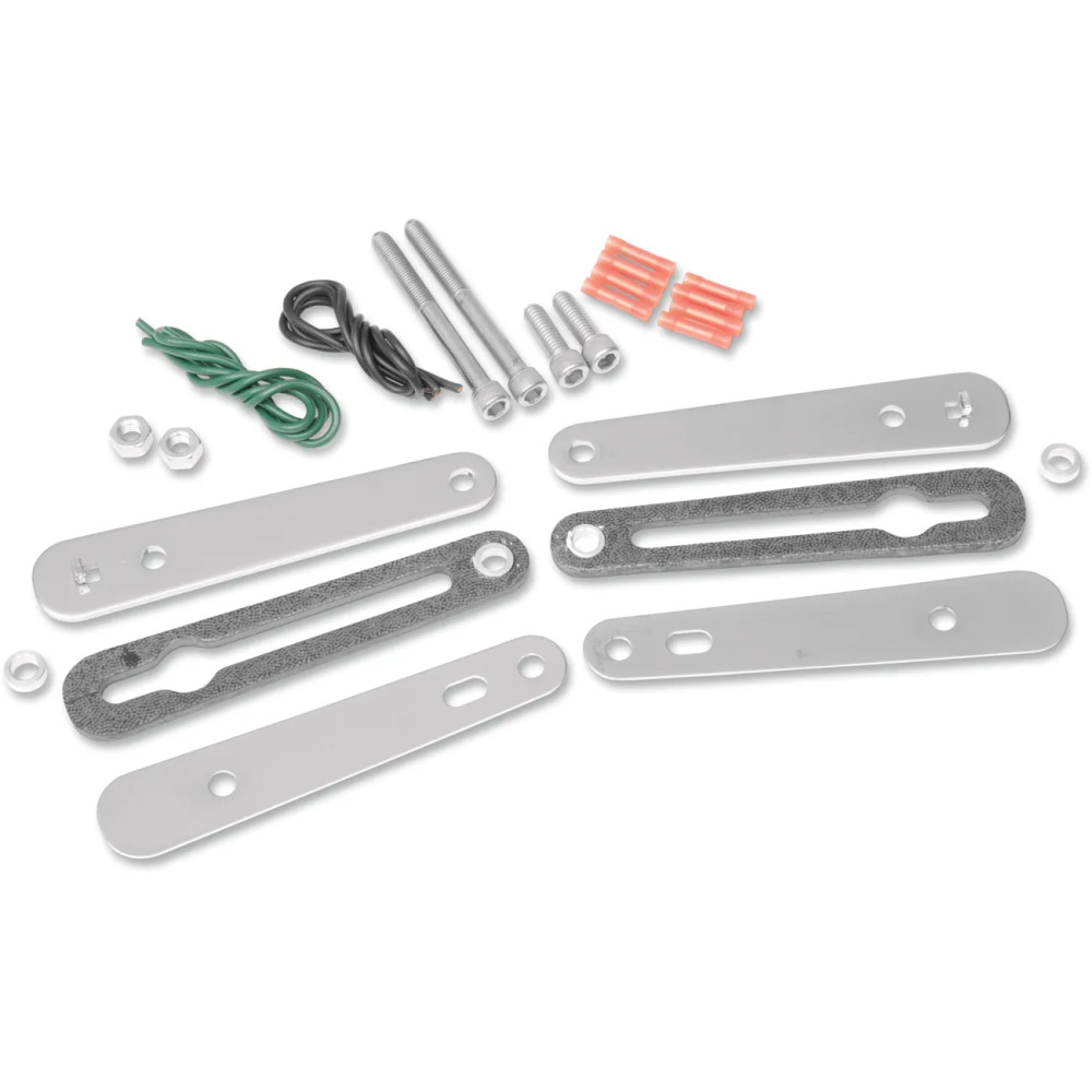 Turn Signal Relocation Kits — Rear, Chrome