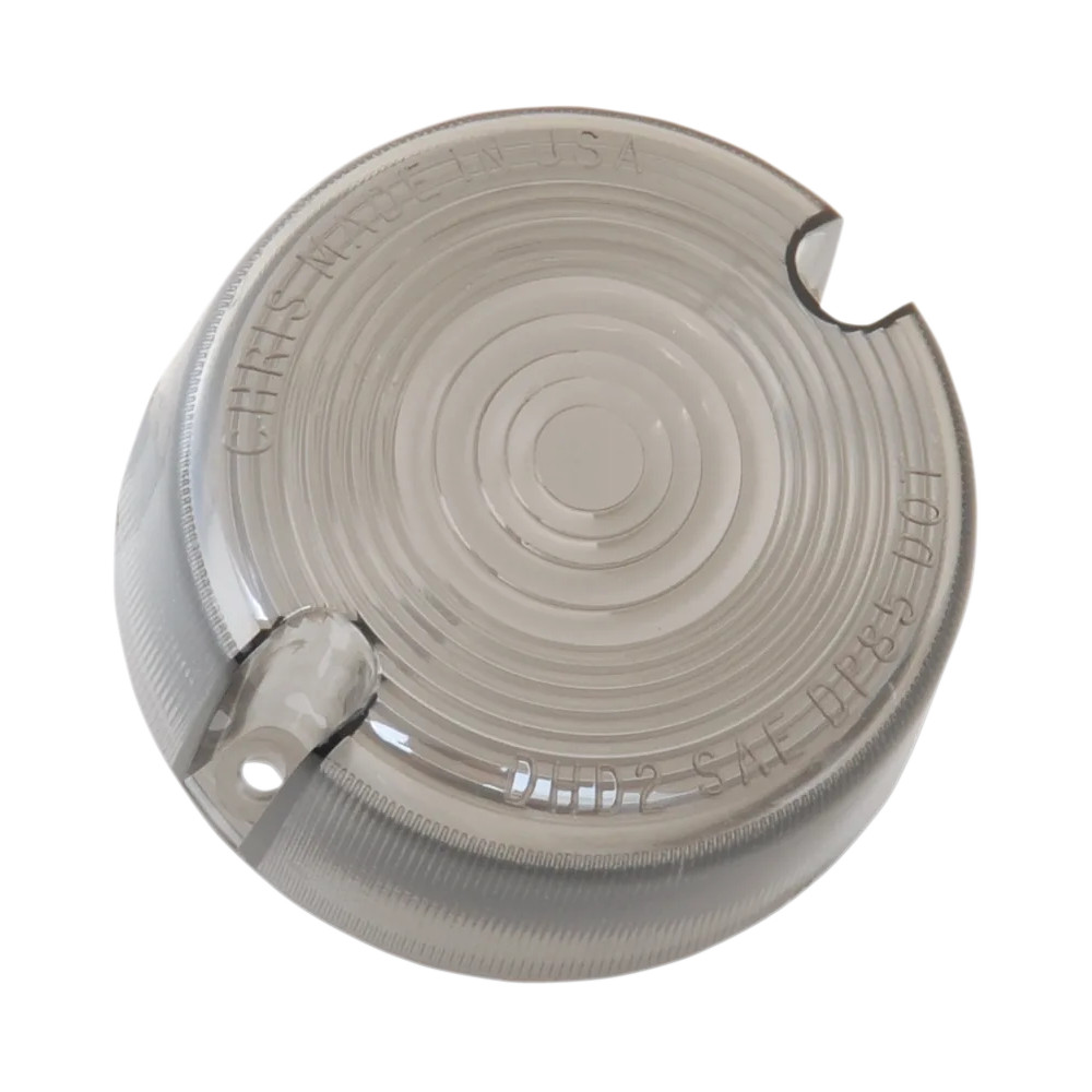 Turn Signal Lenses — Smoke, front, rear