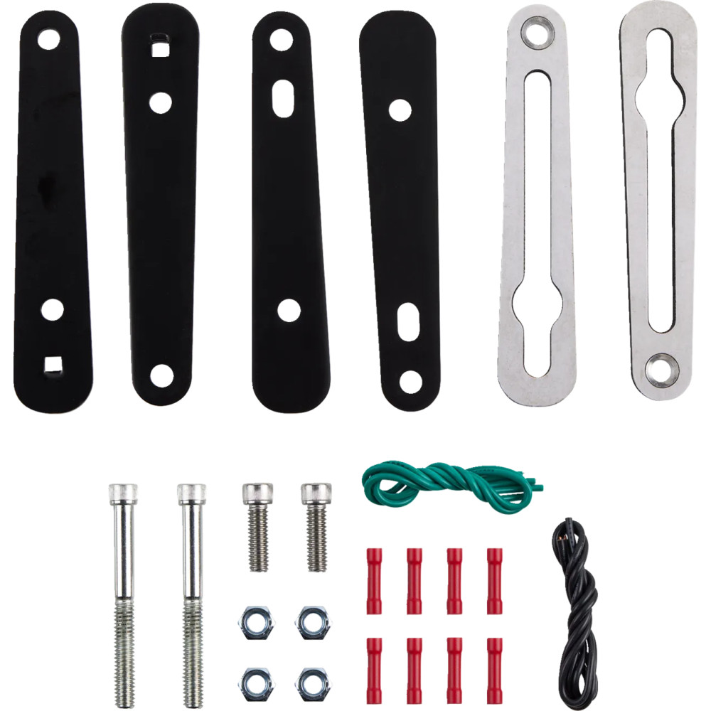 Turn Signal Relocation Kits — Rear, Black