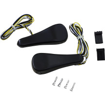 Intermitentes delanteros LED para Road Glide — 88,9 mm, 31,8 mm, 12 V, ámbar