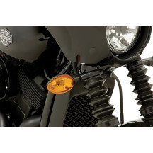 Kit de reubicación de intermitentes — Negro, Par