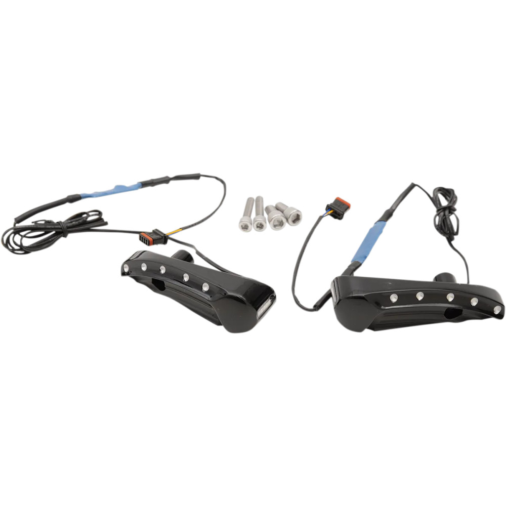 Turn Signals — 12V, LED, Black