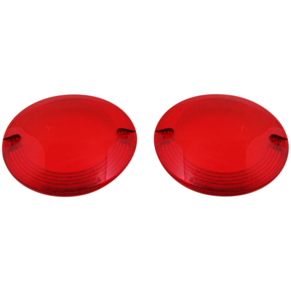 Lentes planos ProBEAM® para intermitentes — Planos, Rojo