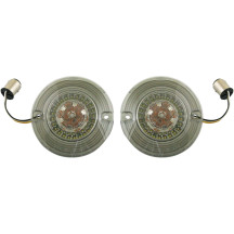 ProBEAM® Ámbar/Blanco Flat Dynamic Ringz™ — ámbar/blanco, par