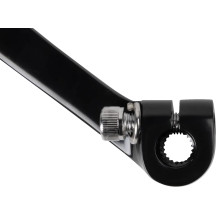 Transmission Shift Rod Lever — Black, Steel