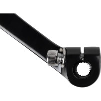 Transmission Shift Rod Lever — Black, Steel