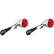 ProBEAM® Intermitentes LED universales — 79,4 mm (3-1/8") largo, 57,2 mm (2-1/4") diámetro, trasero, rojo