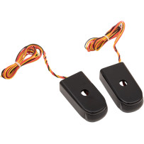 Luces marcadoras LED para puntal de guardabarros — 12V, trasera, rojo