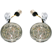 ProBEAM® Ámbar/Blanco Dynamic Ringz™ — base 1156, Harley-Davidson®, LEDs ámbar y blancos, lente ahumada