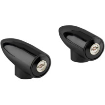Luces LED Lightning Bullets Run/Turn — ámbar, negro brillante
