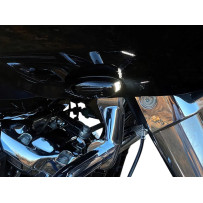 ProBEAM Road Glide Intermitentes — par, negro brillante, LED ámbar y blanco