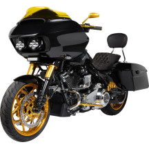 Intermitentes ProBEAM Road Glide — LED, cromado, ámbar/blanco, lente ahumada, para Harley-Davidson®