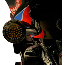 Genesis® 4 Insertos LED de intermitente ámbar/blanco — casquillo 1157