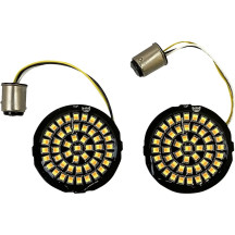 Genesis® 4 Insertos LED de intermitente ámbar/blanco — casquillo 1157