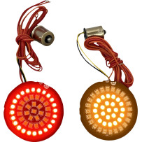 Dynamic Clusters2™ Inserciones LED para intermitentes traseros — casquillo 1156, trasero