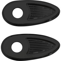 Adaptadores/Placas de Cubierta para Intermitentes Traseros en Puntales de Guardabarros — Harley-Davidson®, negro