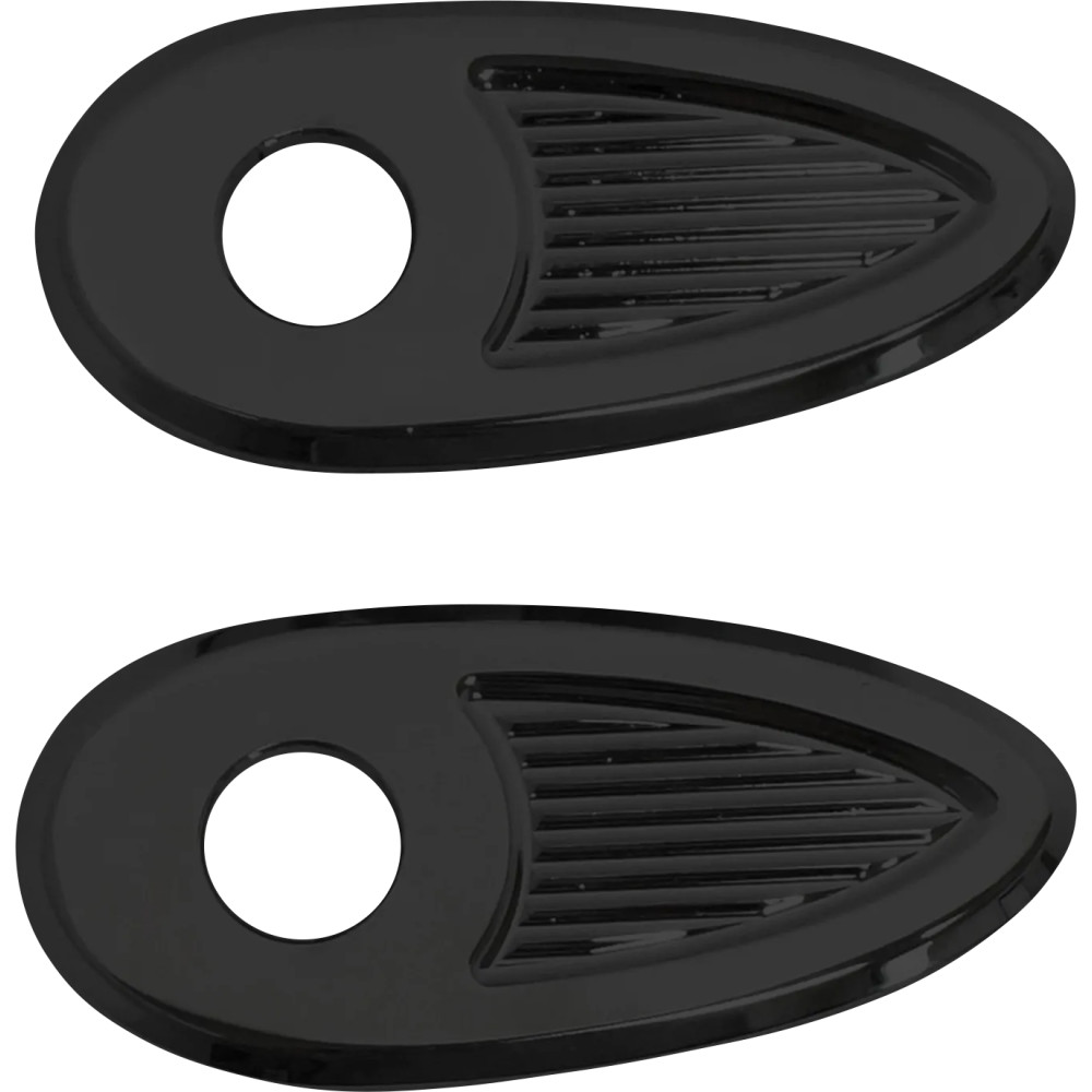Adaptadores/Placas de Cubierta para Intermitentes Traseros en Puntales de Guardabarros — Harley-Davidson®, negro