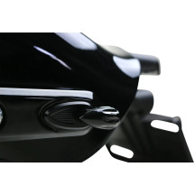 Adaptadores/Placas de Cubierta para Intermitentes Traseros en Puntales de Guardabarros — Harley-Davidson®, negro