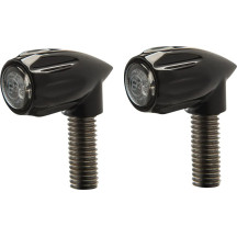 Neowise 3-1 Luces Traseras Indicadoras tipo Bala — 11 mm, 12V, negro