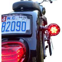 ProBEAM® Bullet Ringz™ Intermitentes traseros 1156 — base 1156, LEDs rojos, par