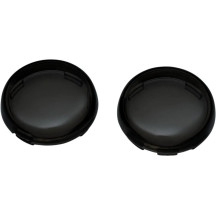 Turn Signal Bullet Style Replacement Lenses — Harley-Davidson®, Smoke