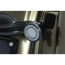 Tracer L.E.D. Rear Turn Signal Conversions — 1157 socket, Harley-Davidson®, red LEDs, smoke lens