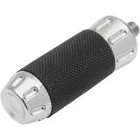 Custom Brake and Shift Peg — Black, Chrome