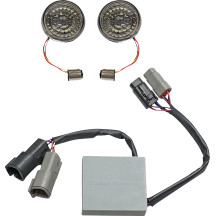 Insertos SMART LED para intermitentes tipo bala — 1157, 48 LEDs, ámbar y rojo, trasero