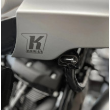 Neowise Bullet Smooth 2-1 LED Intermitente — Harley-Davidson®, carcasa negra, LEDs ámbar y blanco