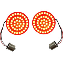 Genesis® 4 Inserto de intermitente trasero tipo bala en rojo sólido — base 1156