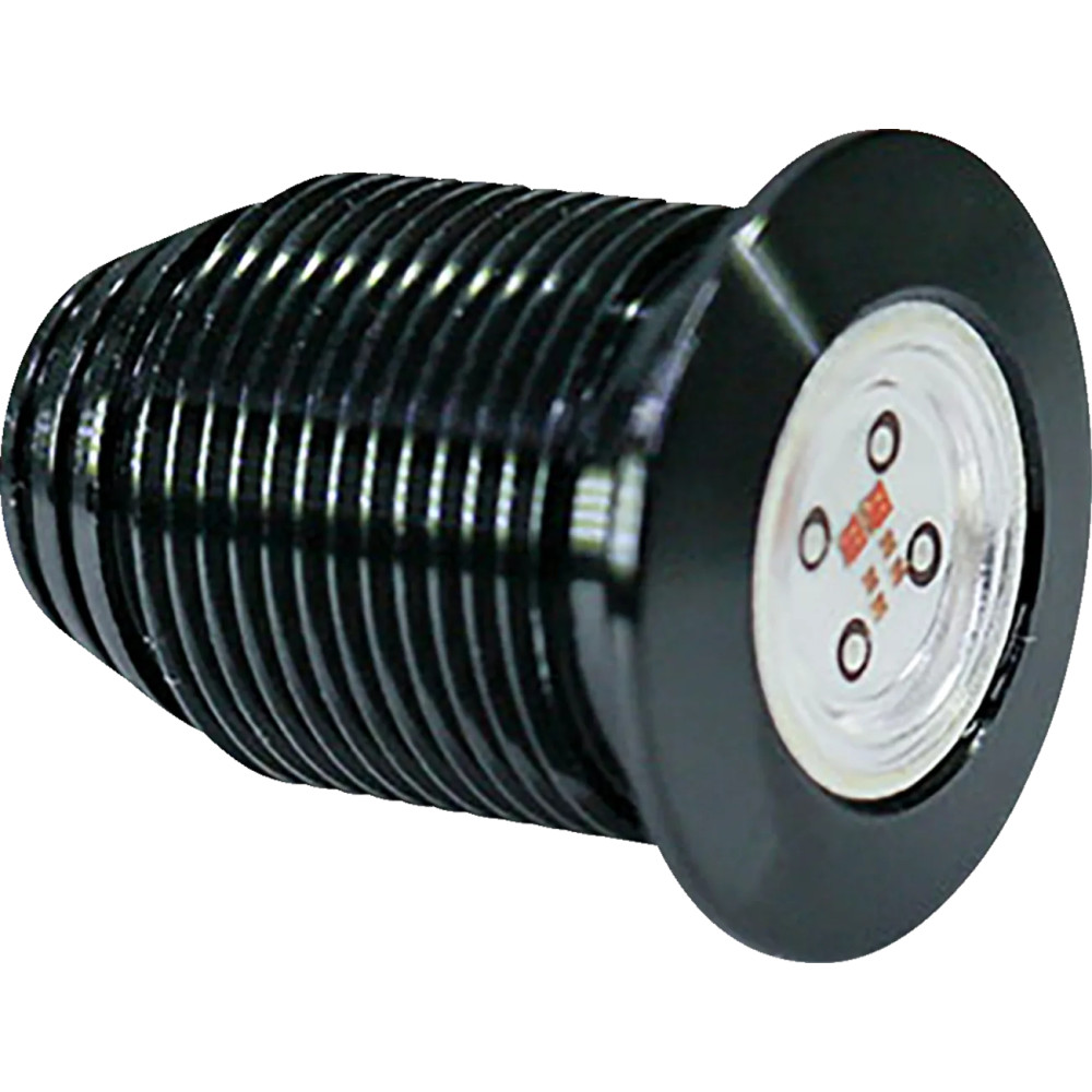 Luces Traseras Thunder Bolt — 3/4", 12V, montaje empotrado, negro anodizado
