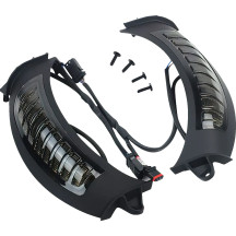 Embellecedor Tracer para intermitente — Harley-Davidson®, negro