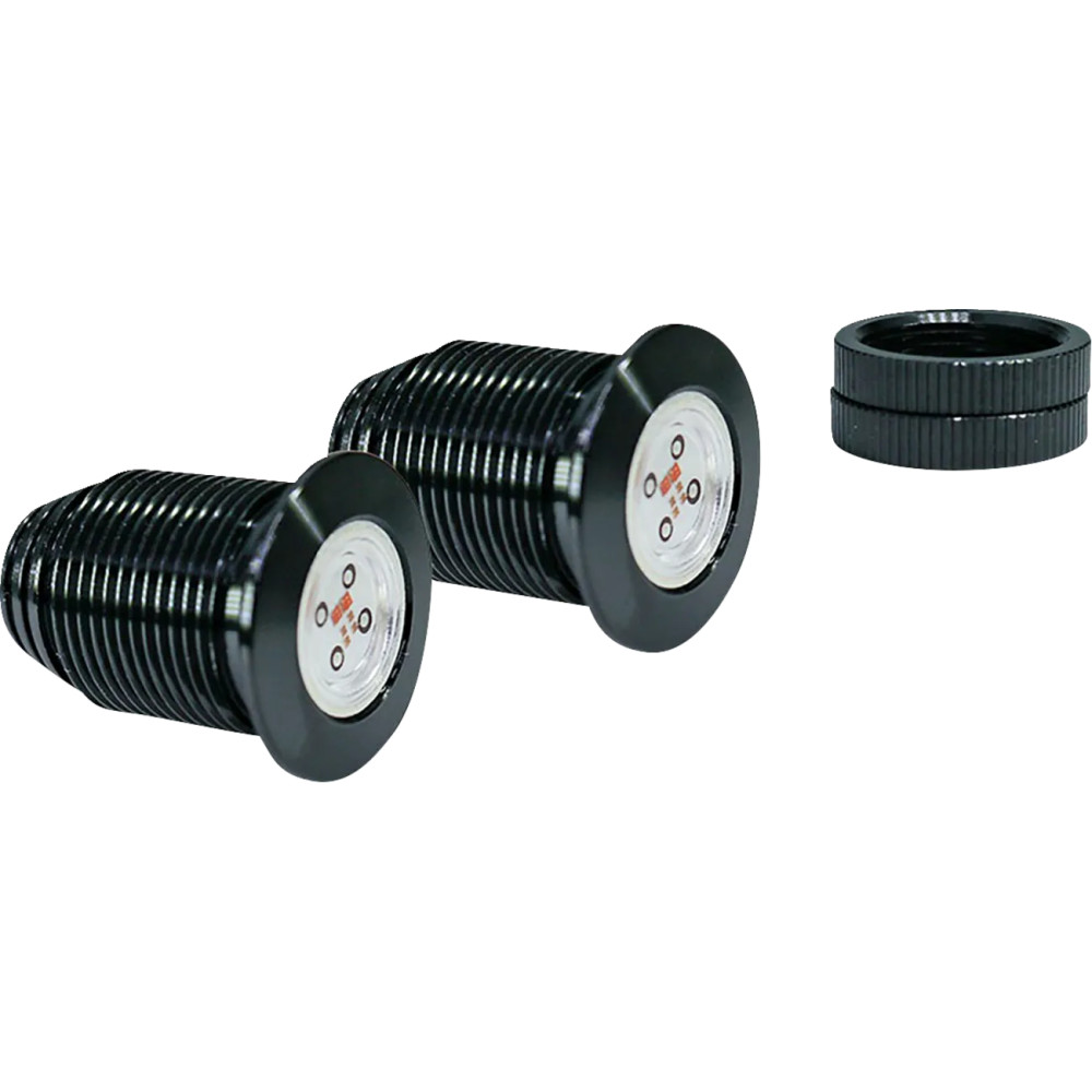 Bag Bolts Taillight Kit with Thunder Bolts — 12V, Kit, Black, Harley-Davidson®