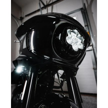 Intermitentes delanteros LED Performance — Harley-Davidson®, negro brillante