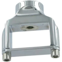 Side-Mount License Plate Mount Clamp — Side Mount, Chrome