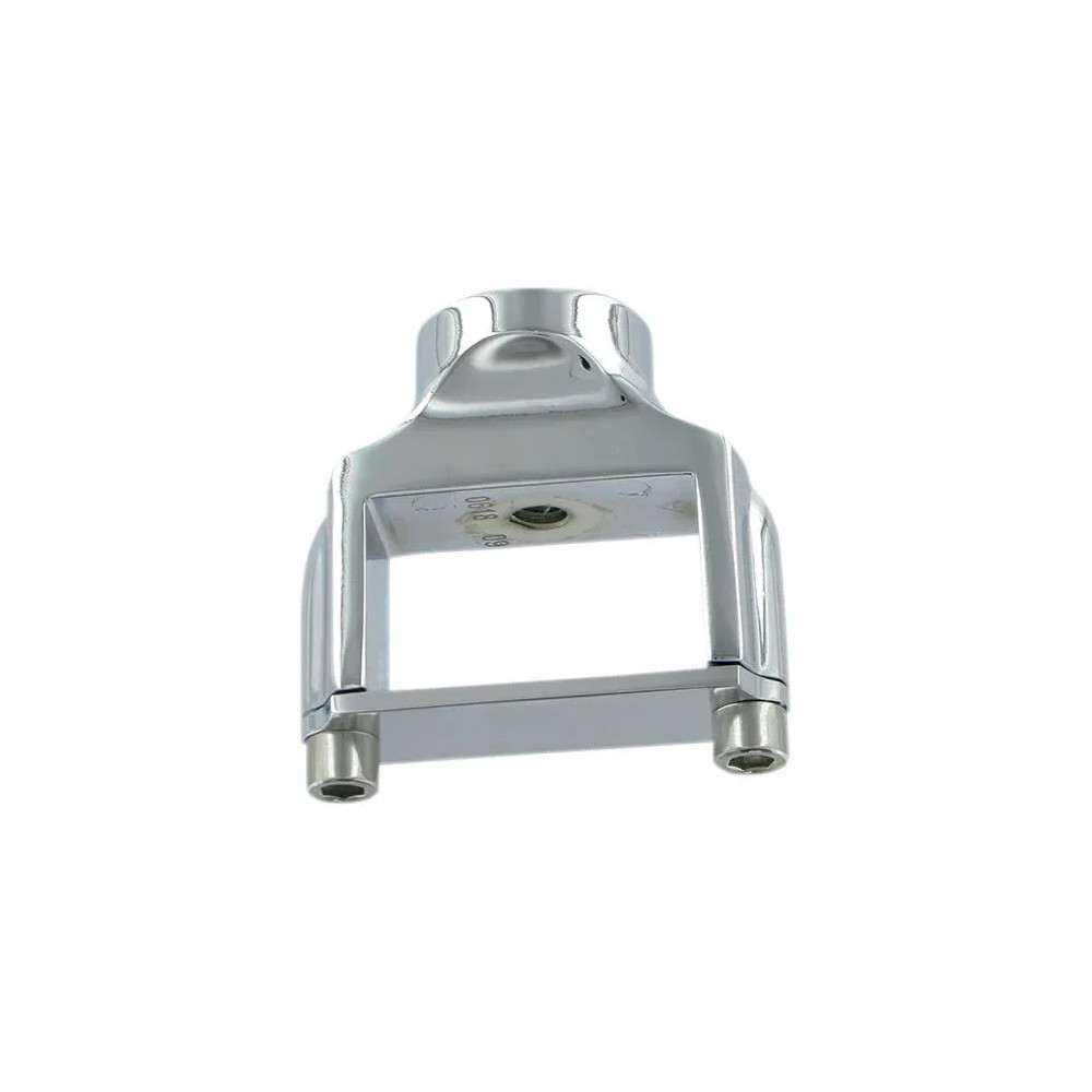 Side-Mount License Plate Mount Clamp — Side Mount, Chrome