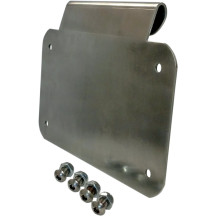 License Plate Mount — 4" x 7", horizontal, rear