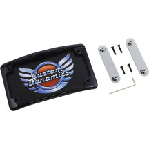 Marco de matrícula LED Radius para CVO™ — Harley-Davidson, negro