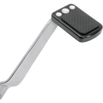 Brake Pedal Cover — 2" x 4-3/4" (5.08 cm x 12.07 cm), Brake Pedal, Black