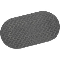 Replacement Brake Cover Pad — Brake pedal, black, P/N 1610-0388