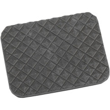 Replacement Brake Cover Pad — Brake pedal, Black