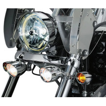 P-Clamp — 38 mm (1-1/2"), 41.3 mm (1-5/8"), frame tube, Chrome