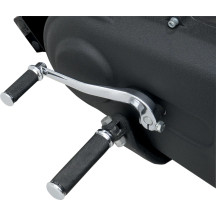 Foot Pegs — Male mount, Black, Pair