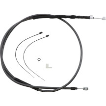 Black Pearl™ Designer Handlebar Installation Kit — Ape hanger, 12"–14", Black