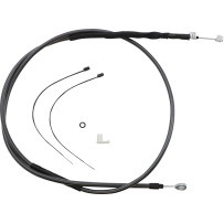 Black Pearl™ Designer Handlebar Installation Kit — Ape hanger, 12"–14", Black