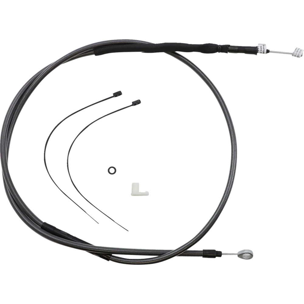 Black Pearl™ Designer Handlebar Installation Kit — Ape hanger, 12"–14", Black