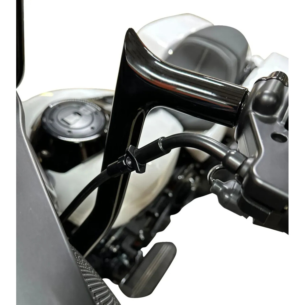 Cable superior de embrague EZ Install — 109 cm (43") largo, apto para ape hanger 12"/14", negro